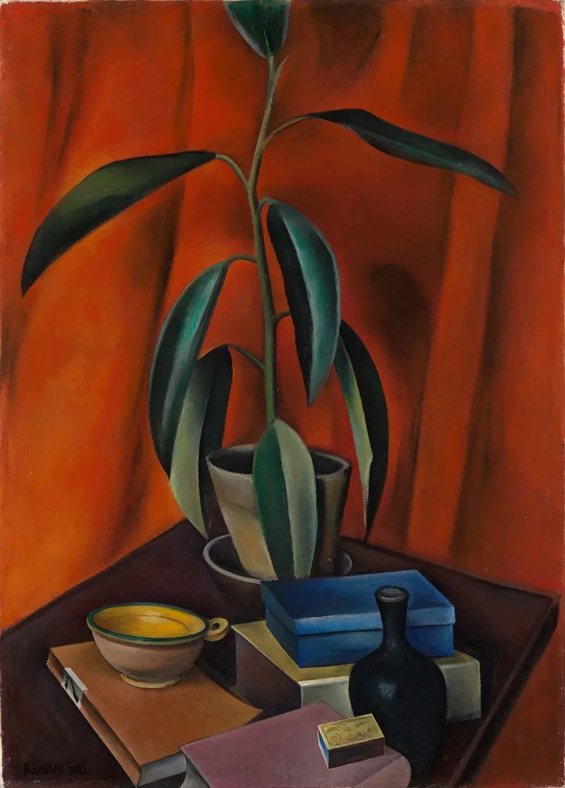 Nature morte à l'hévéa (1921)