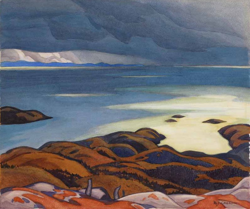 Tempête en approche, lac Supérieur, 1929-30