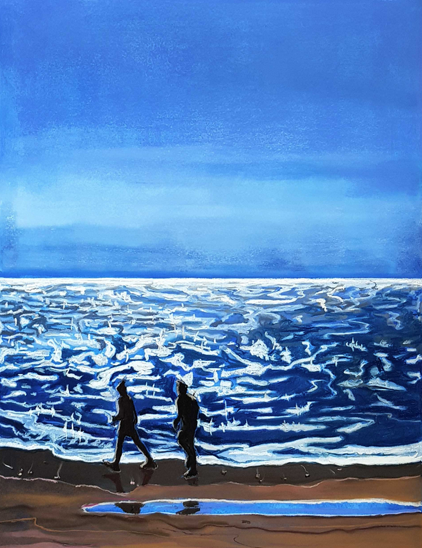 Promenade au bord de mer, 2021