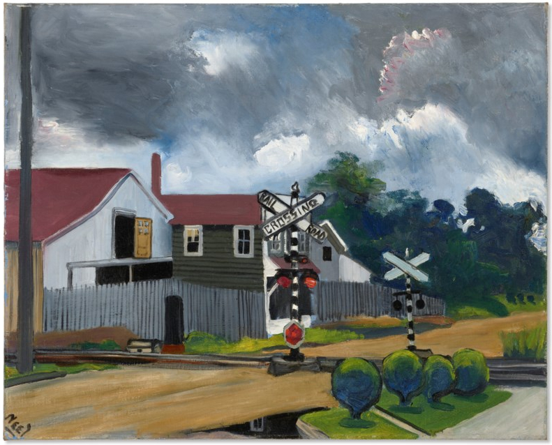 Passage à niveau, vers 1935