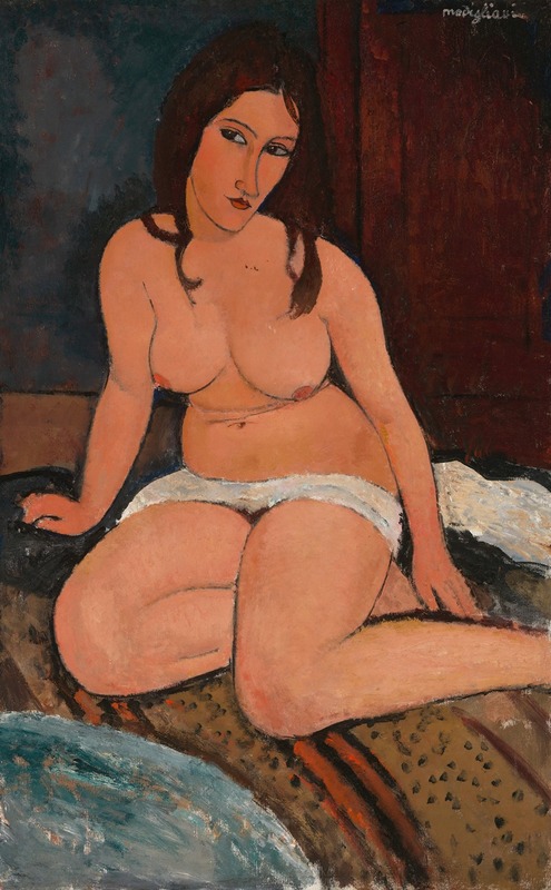 Nu assis (1917)