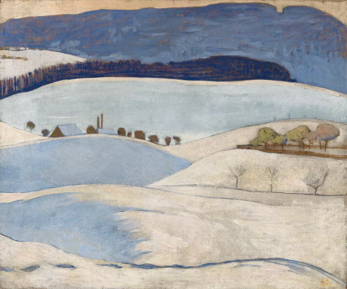 Paysage hivernal, 1908