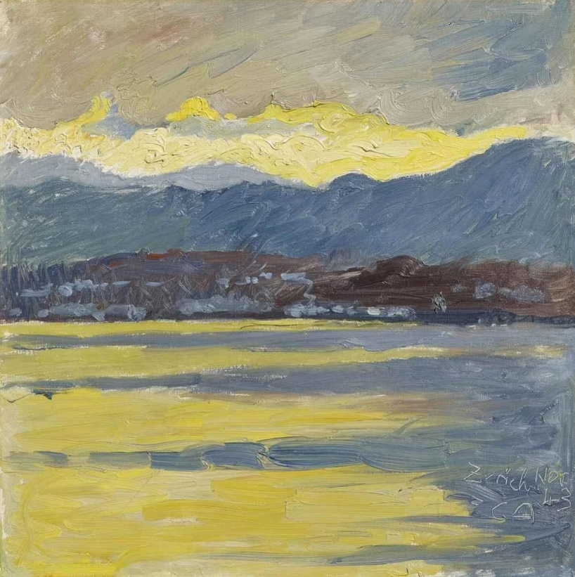 Ambiance de foehn (lac de Zurich), 1943
