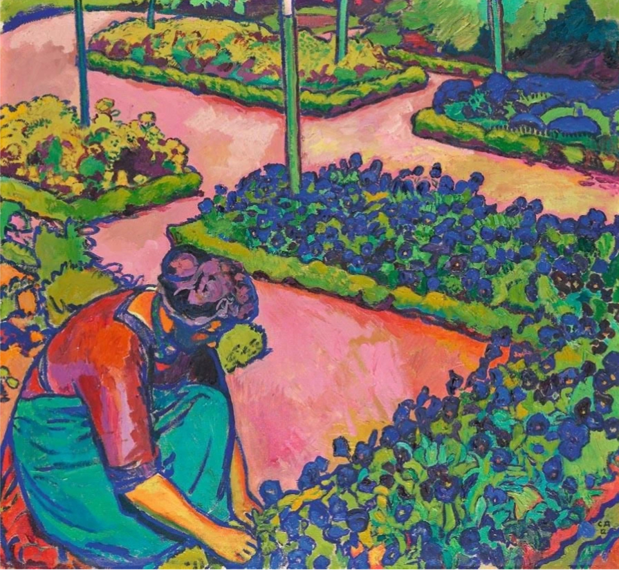 Femme dans le jardin, 1912