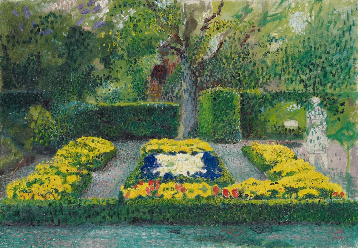 Jardin fleuri, 1944