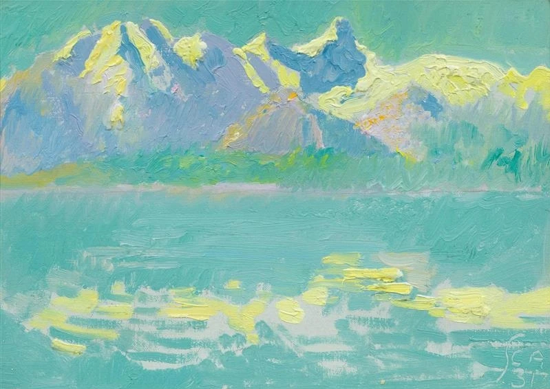 La chaîne Stockhorn, 1931