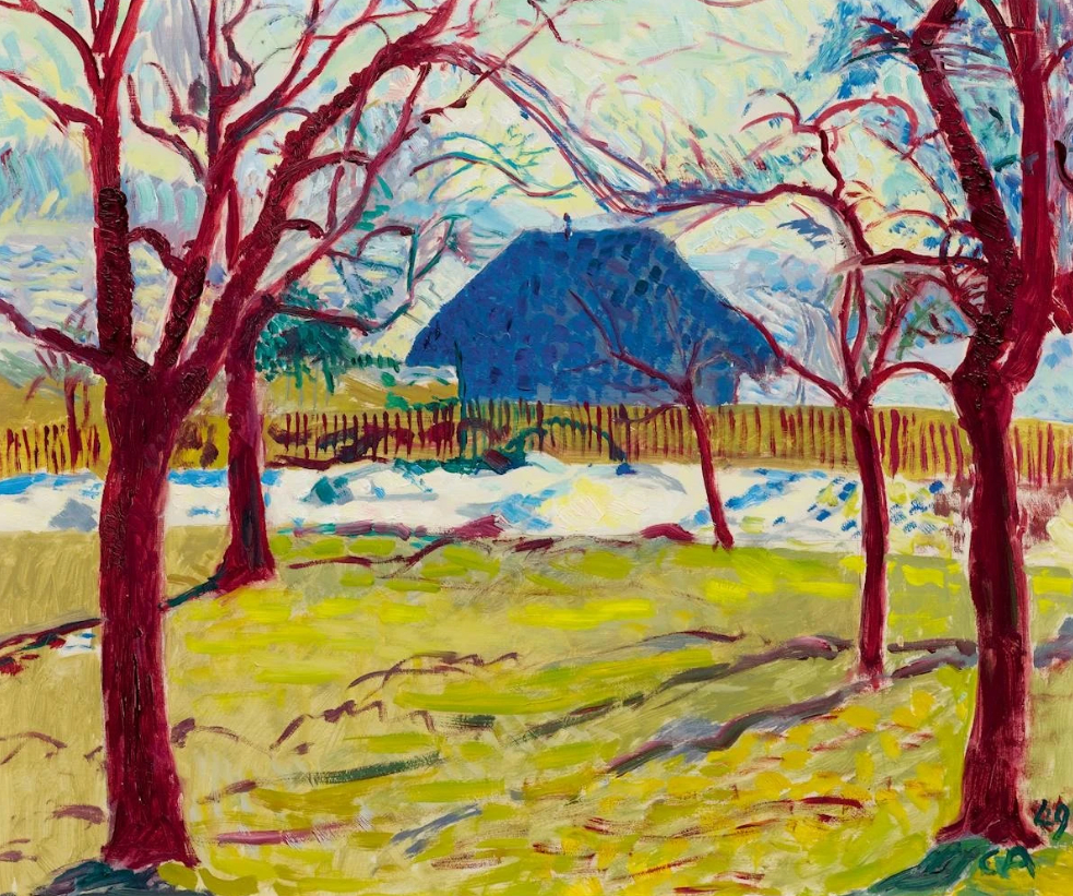 La maison bleue, 1949