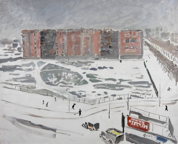 Paysage d'hiver (Porte de Châtillon) 1935