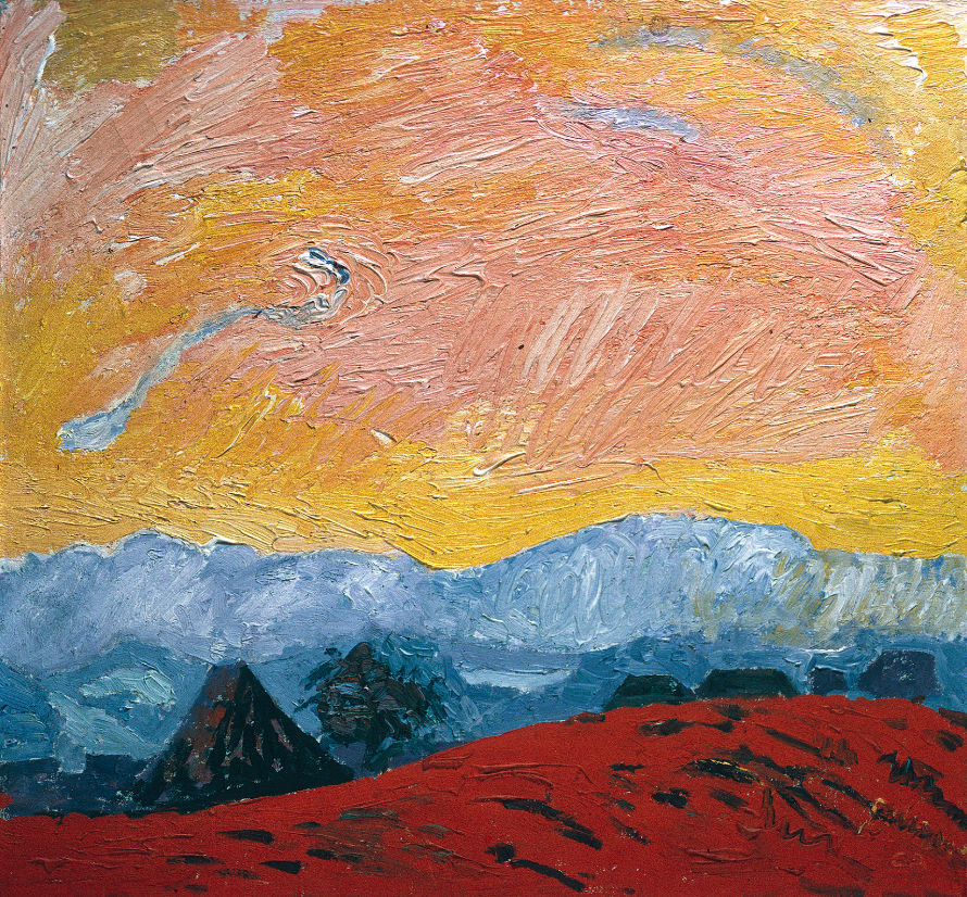 Paysage rouge, 1928