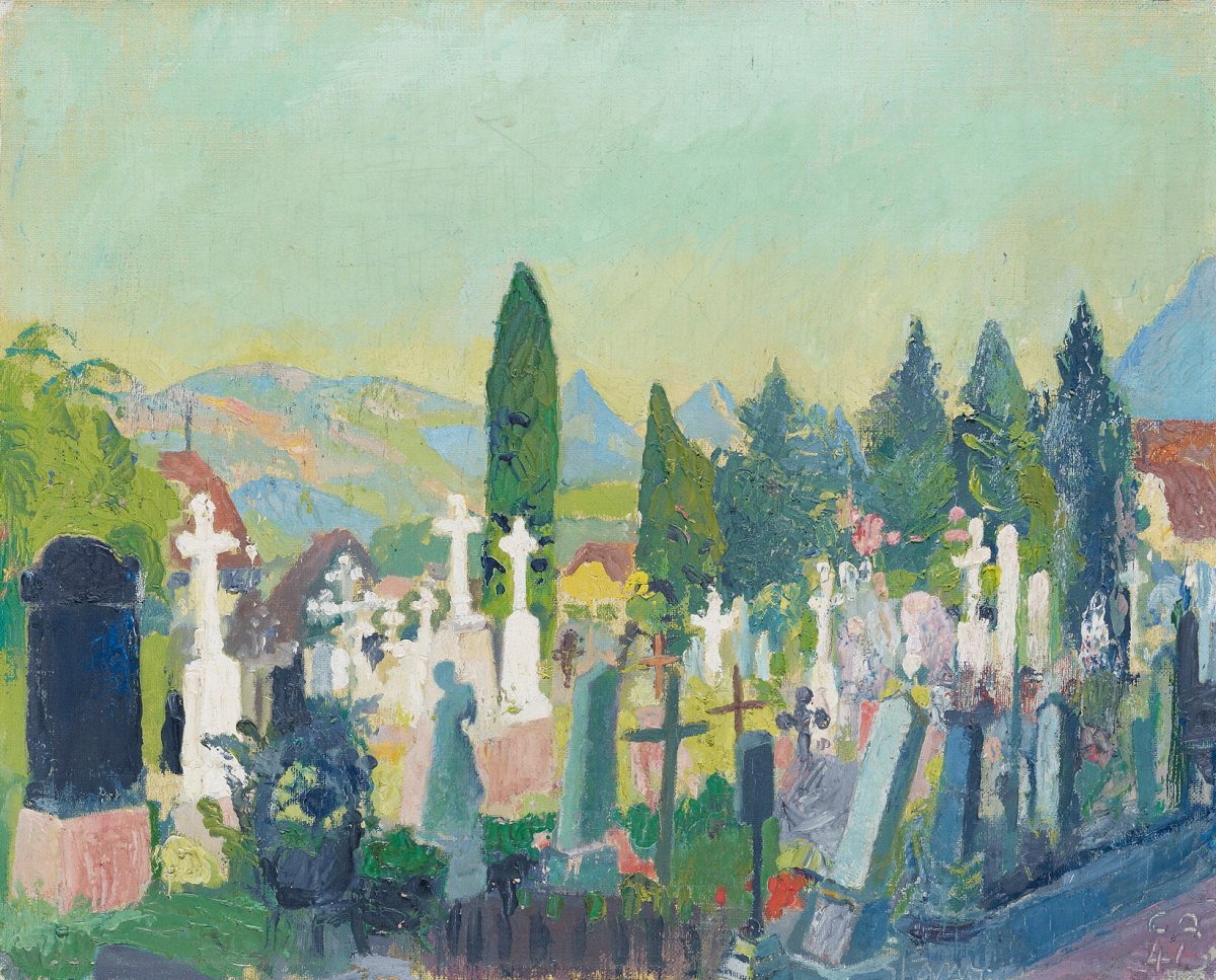 Stans, cimetière, 1941