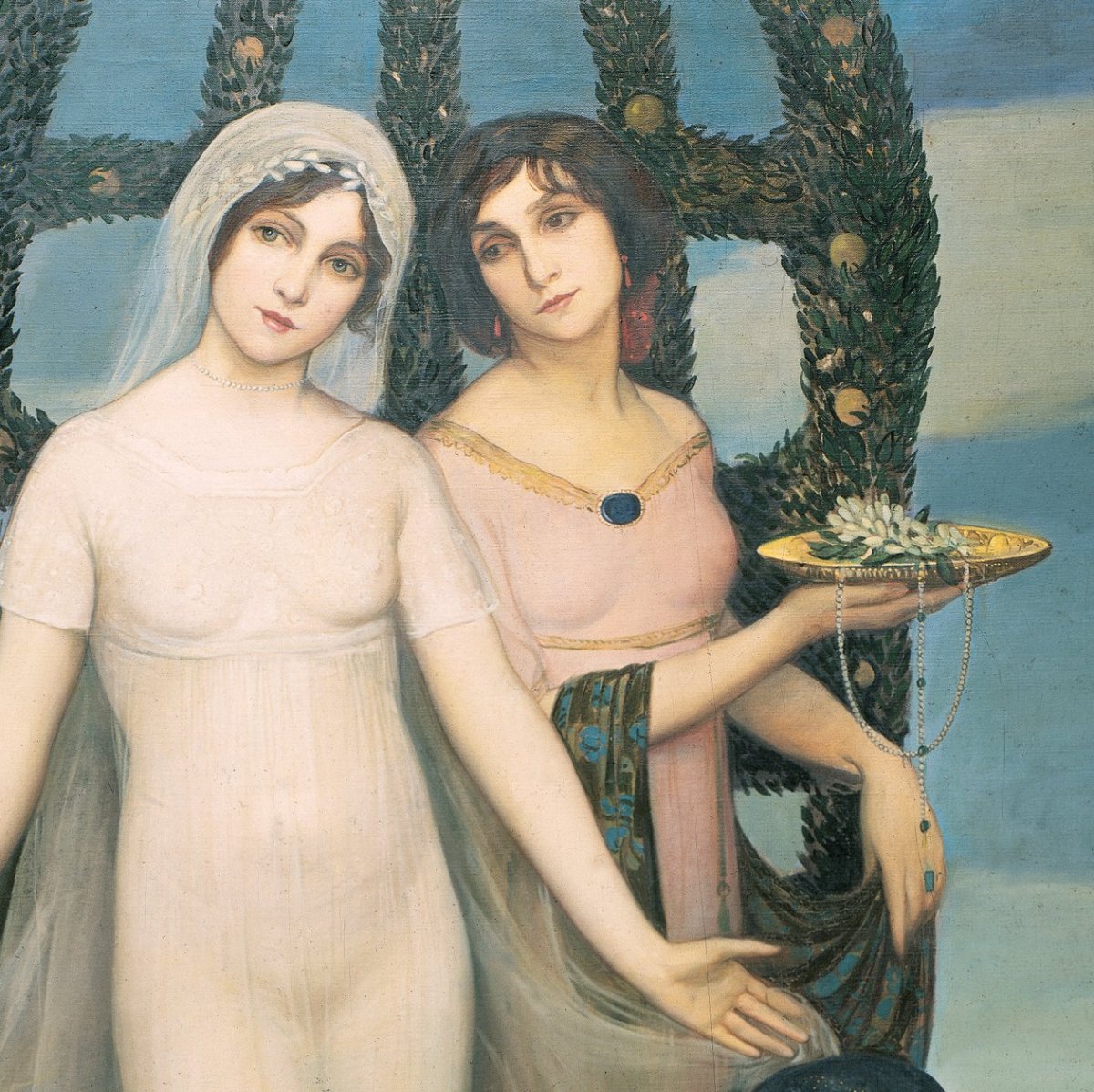 La mariée, vers 1910