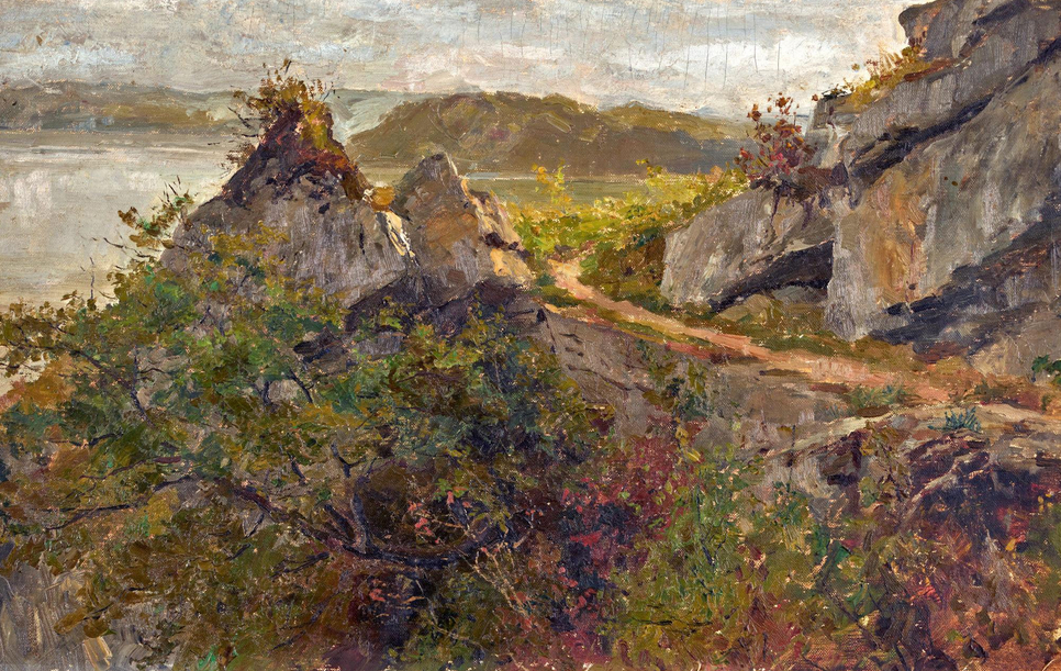 Étude de paysage près de Gléresse (Ligerz)