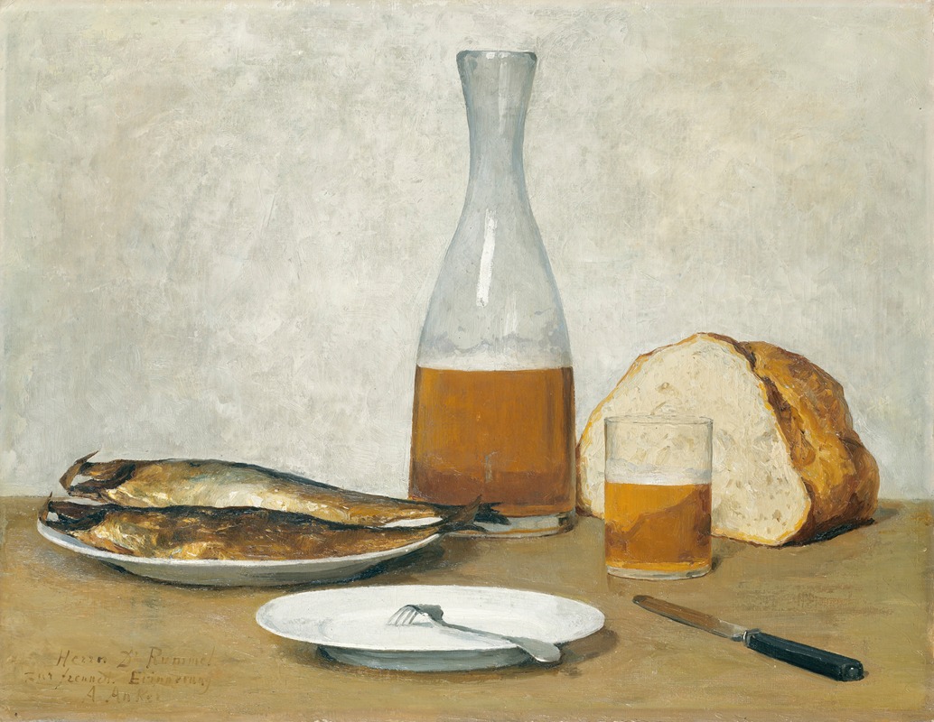 Nature morte ; Harengs