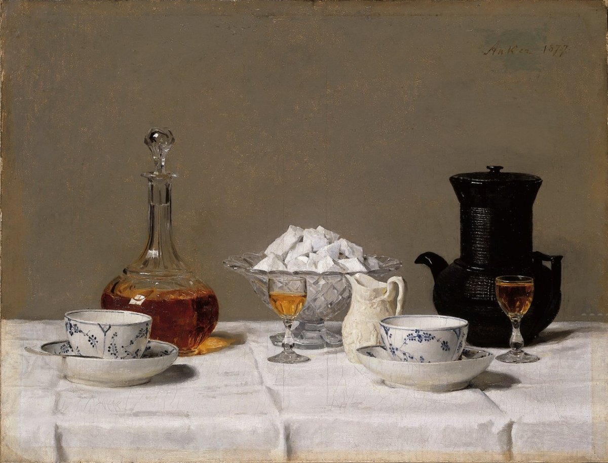 Nature morte au café, 1877