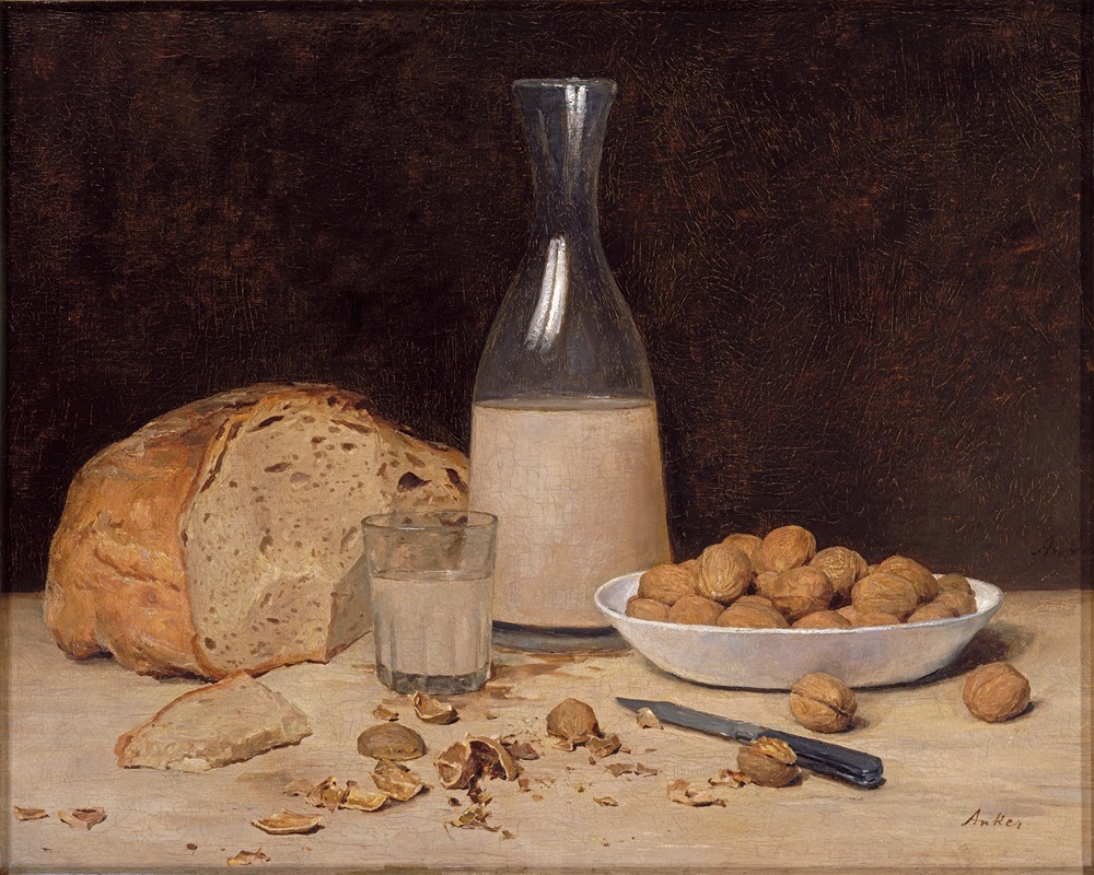 Nature morte, vin nouveau (vers 1890)