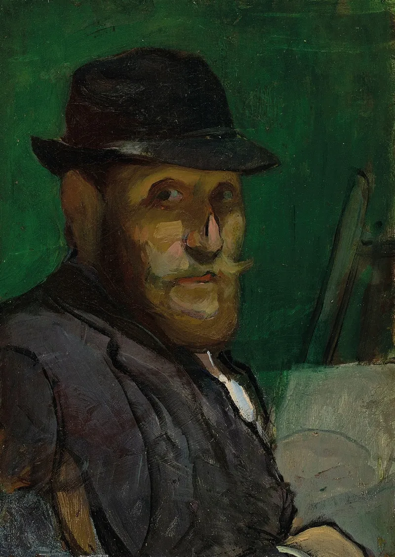 Autoportrait au chevalet (1892)