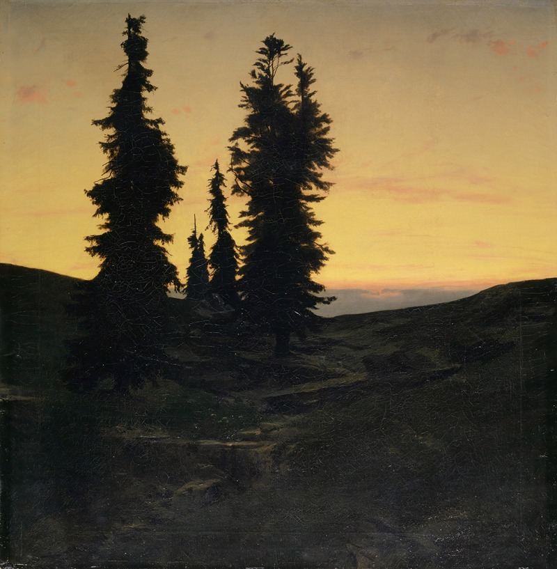 Les sapins (1849)