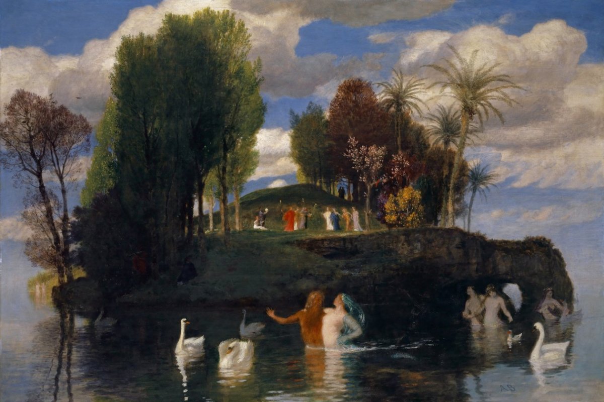 L'île des vivants, 1888