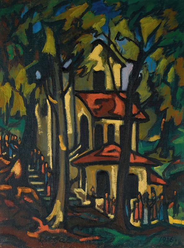 Procession de la Madone de la fontaine (1916)