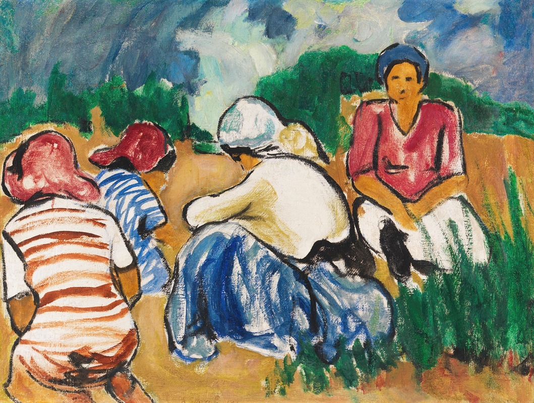 Femmes dans les champs (1912)