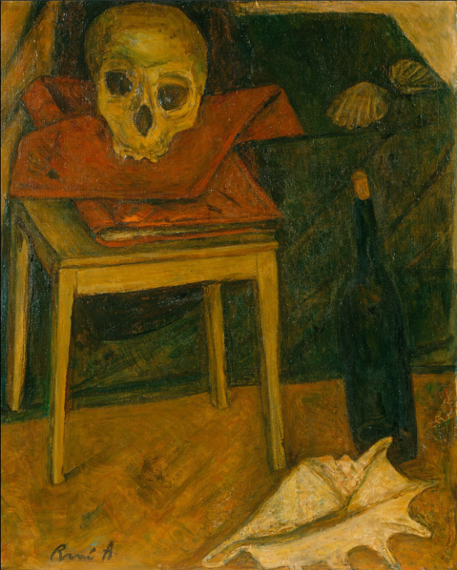 Nature morte au crâne, 1950-1951