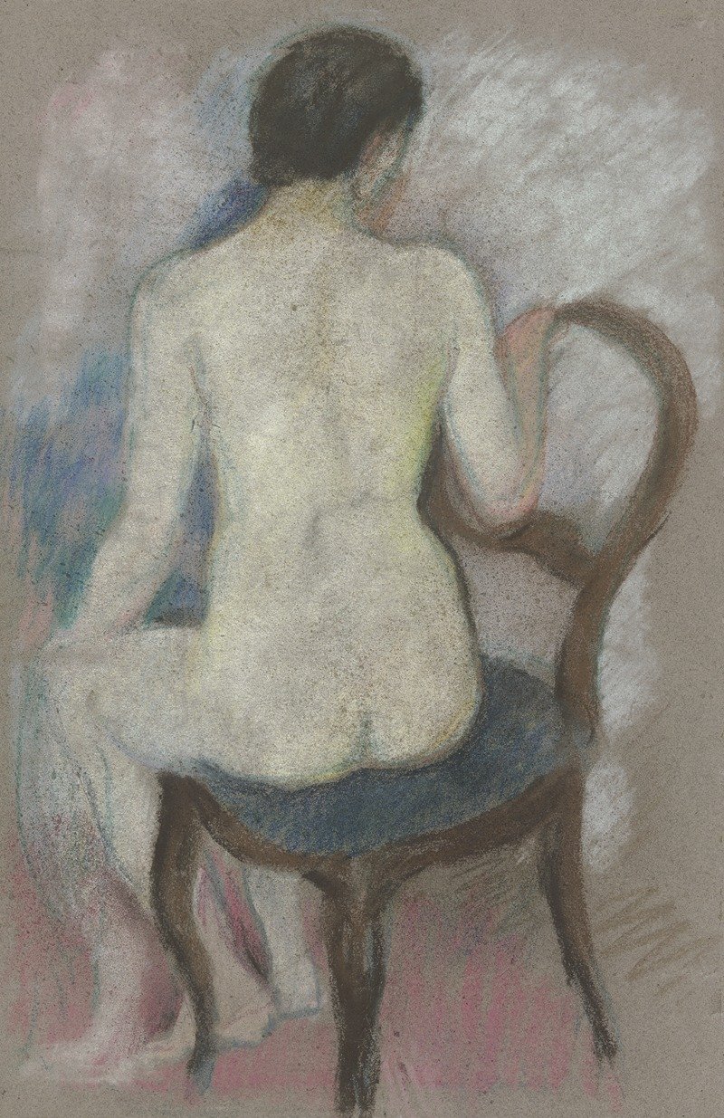 Nu sur une chaise (1909-1910)