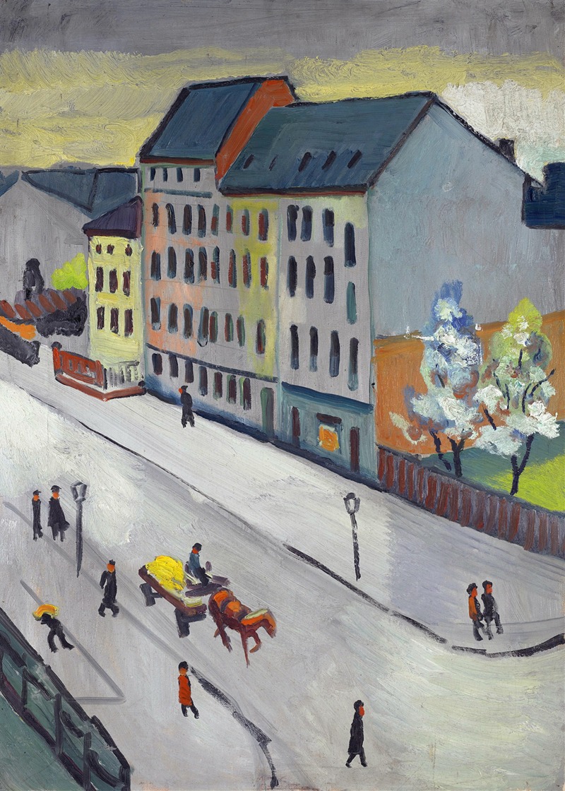 Notre rue en gris (1911)