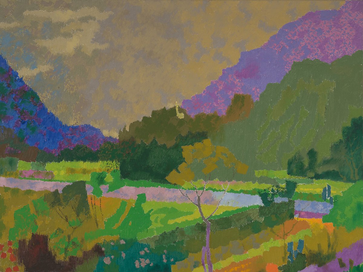 Grand paysage du Bergell, 1947