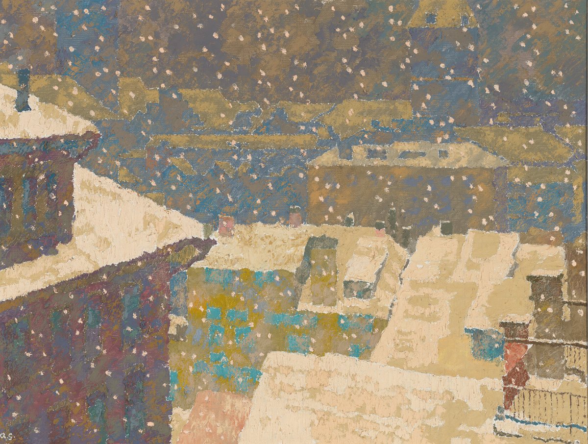 Vue de mon atelier, 1941