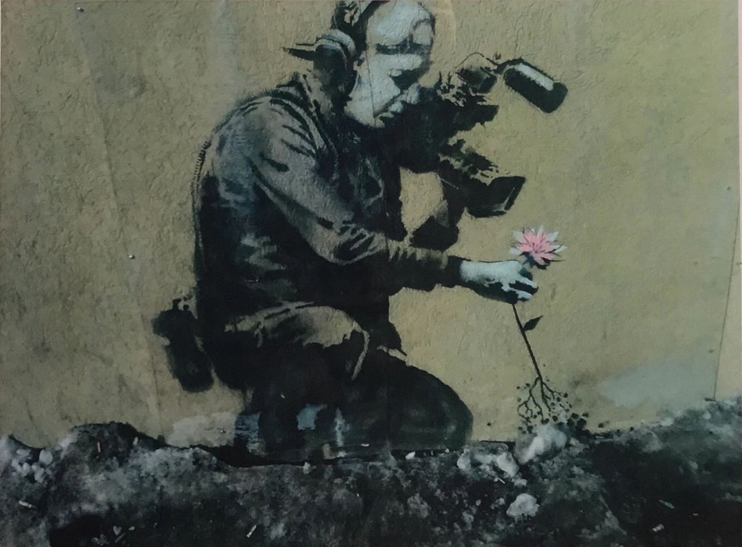 Le caméraman et la fleur