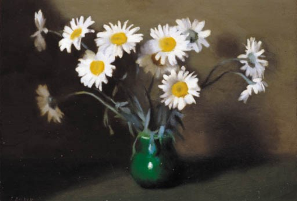 Nature morte, marguerites