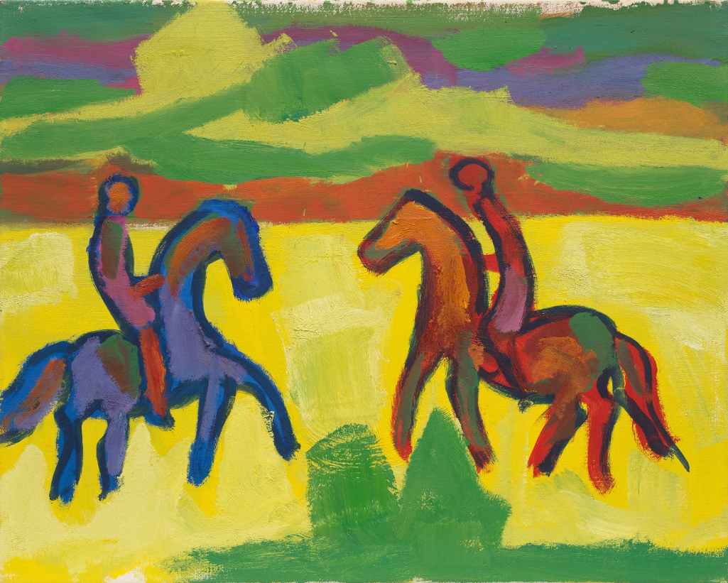 Sans titre (Ruiters, peint en 1970)