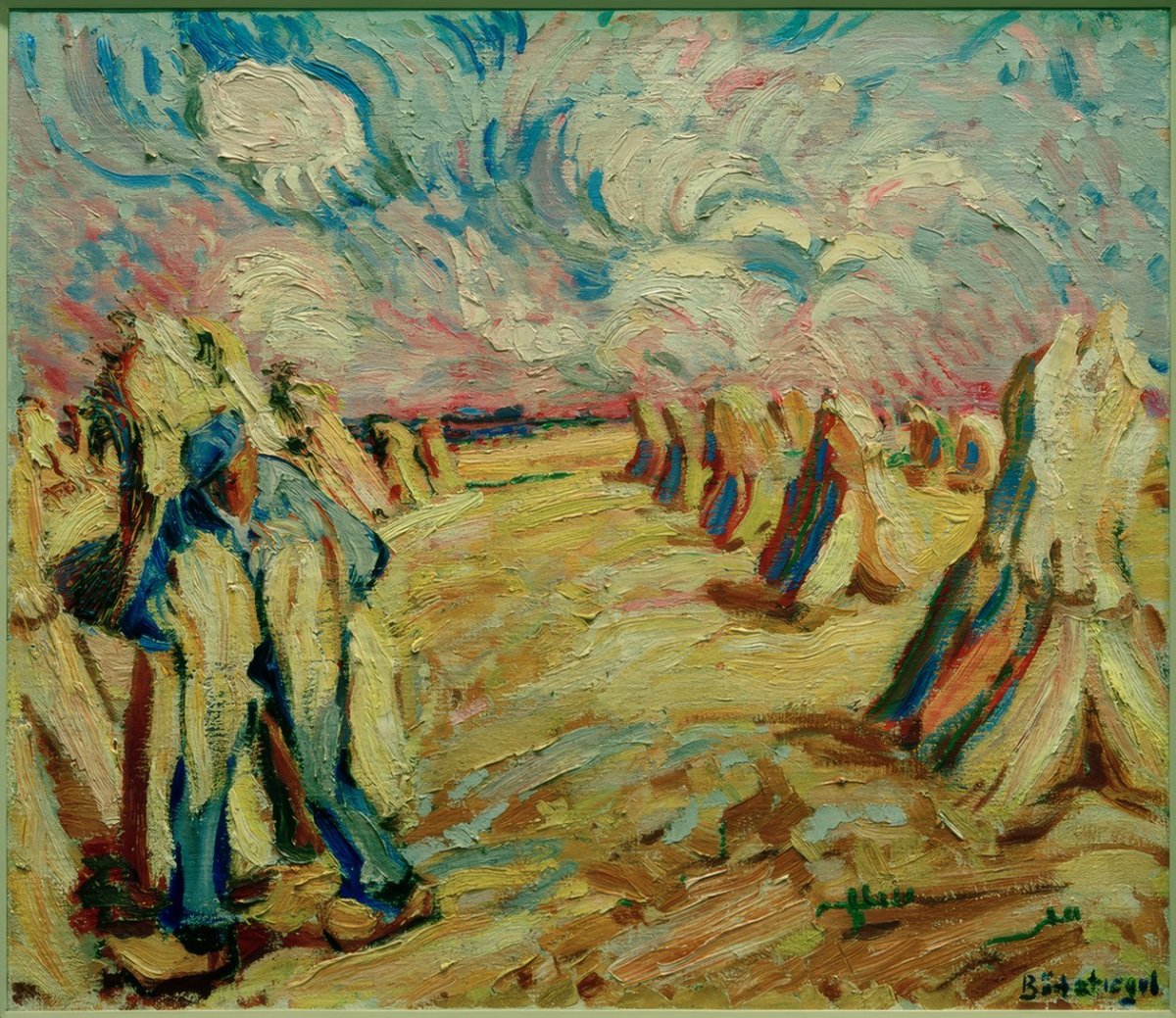 Champ de récolte, 1912