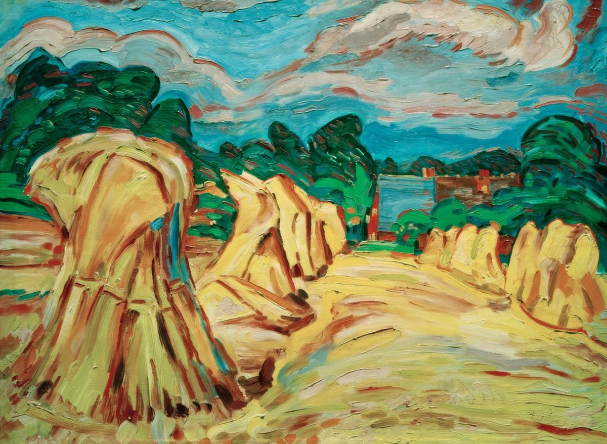 Maison des parents avec escaliers à grains, 1928