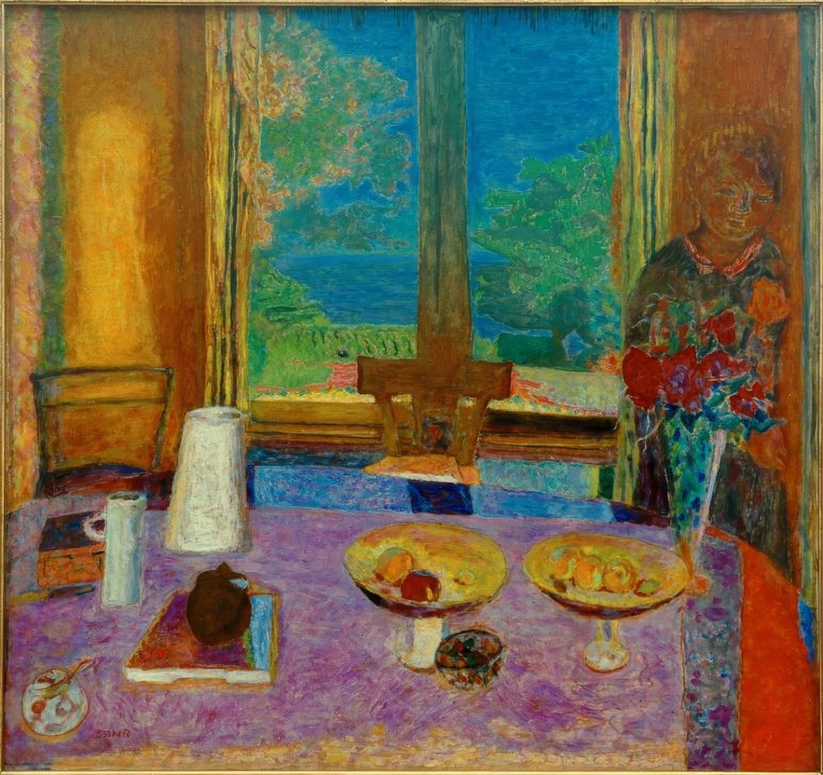 Grande Salle à manger sur le jardin, 1934