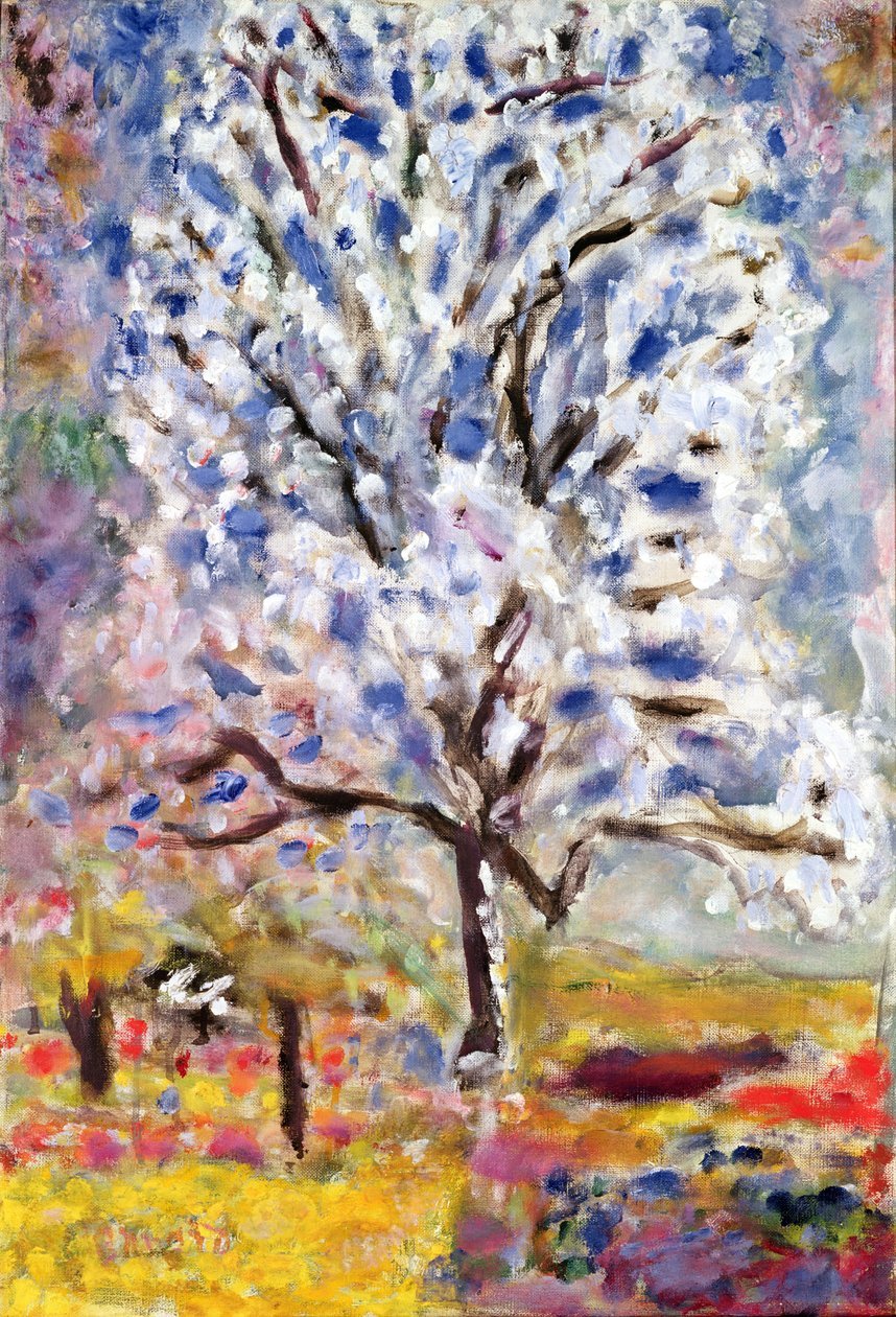 L'amandier en fleurs, 1947