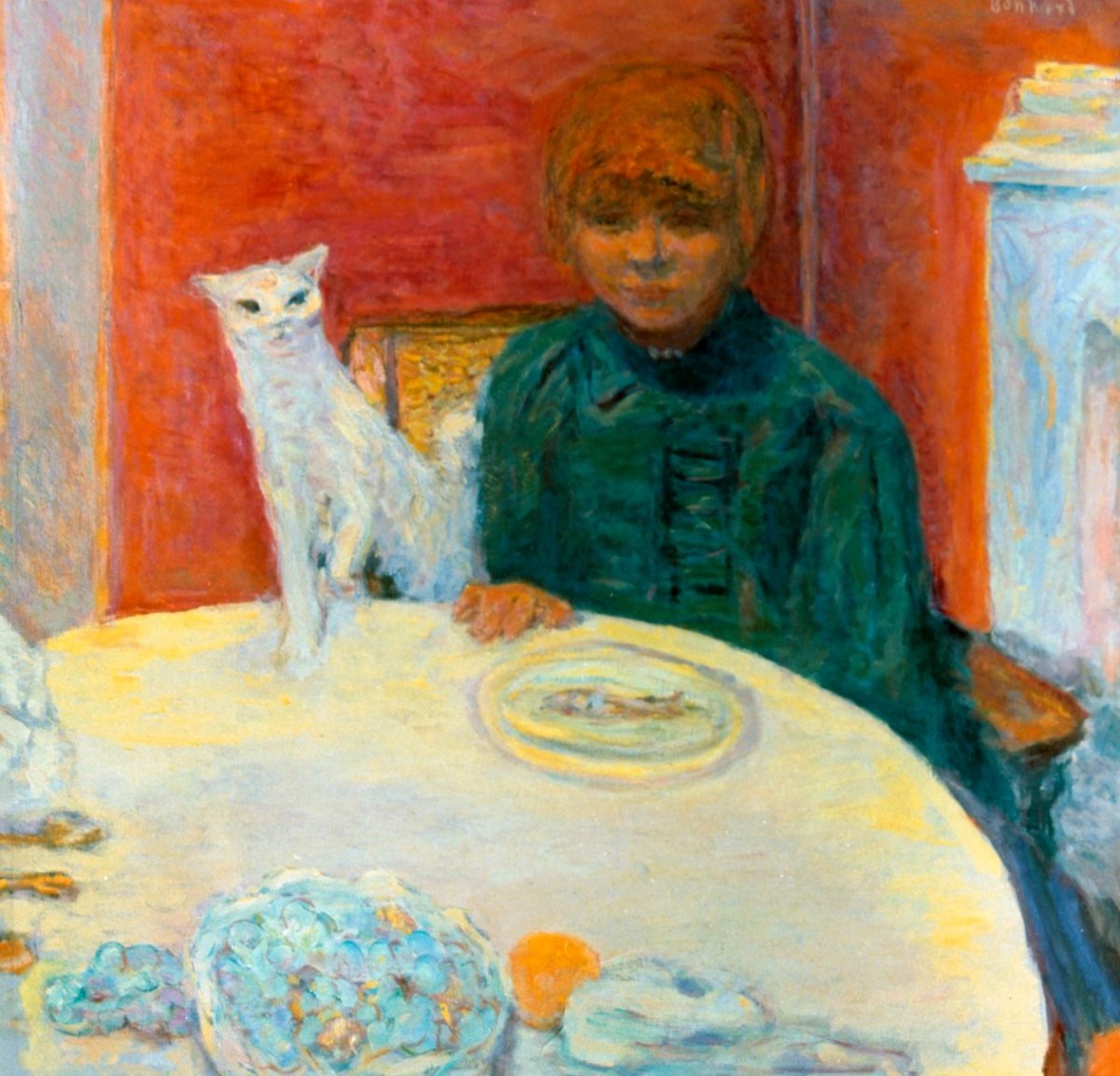 Femme avec un chat, 1912 