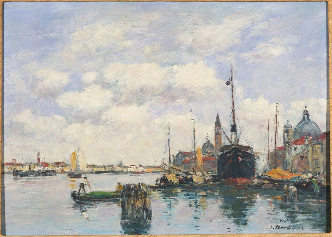 Venise - paysage de mer à la Giudecca (1895)