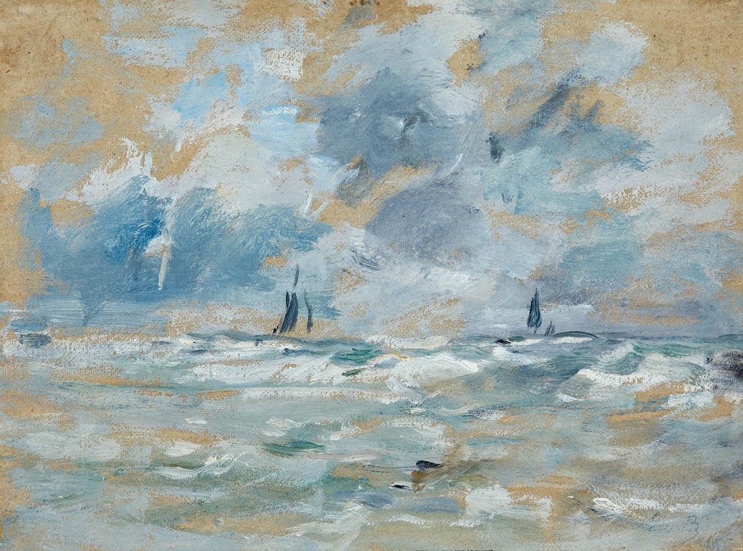 Effets de nuages – Pleine mer (vers 1888-1895)