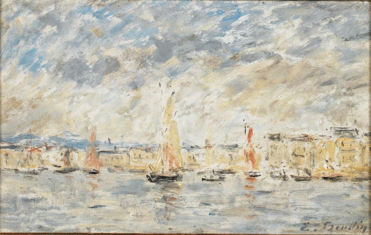 Honfleur, le port (environ 1892–1896) 