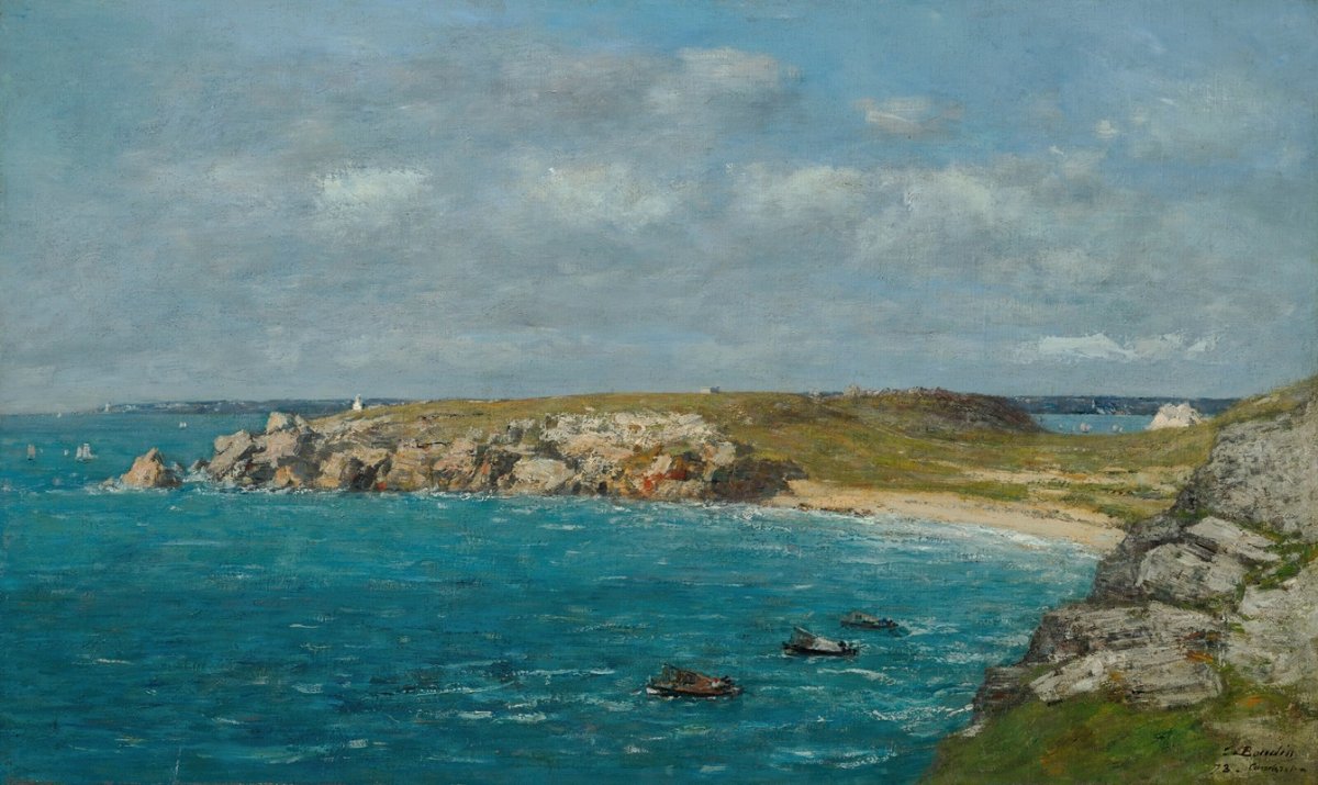 Camaret - La Pointe du Toulinguet (1873) 