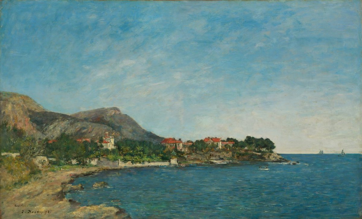 Beaulieu - La baie de Fourmis, 1892