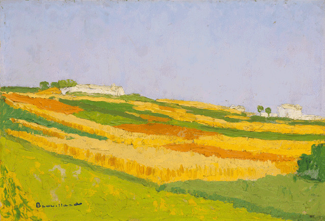 Les moissons, vers 1923