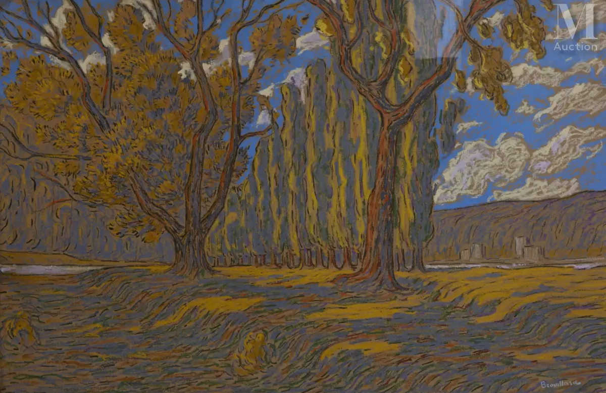 Arbre en lisière de forêt