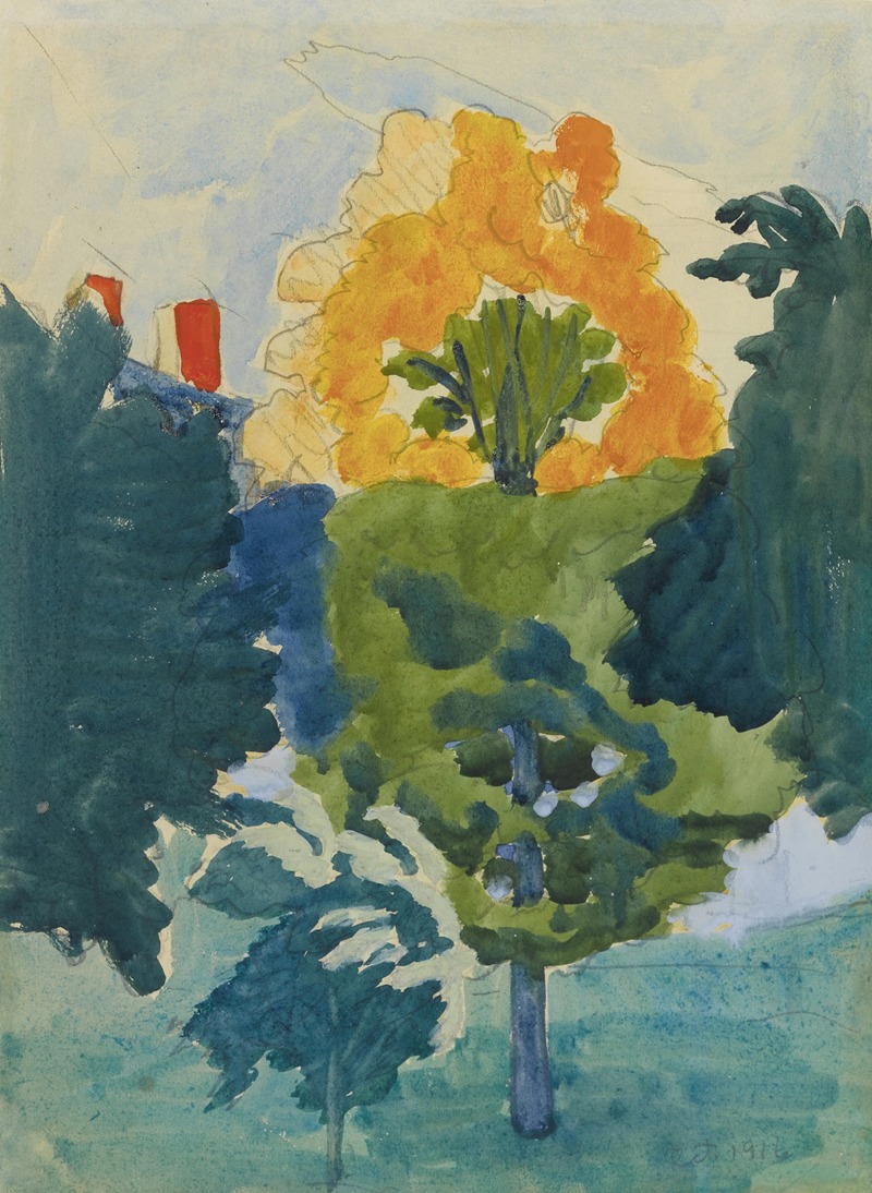 Coucher de soleil (1916)