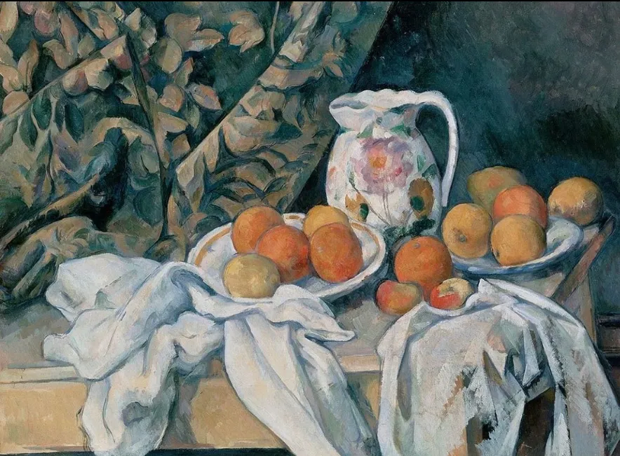 Nature morte avec rideau, 1895