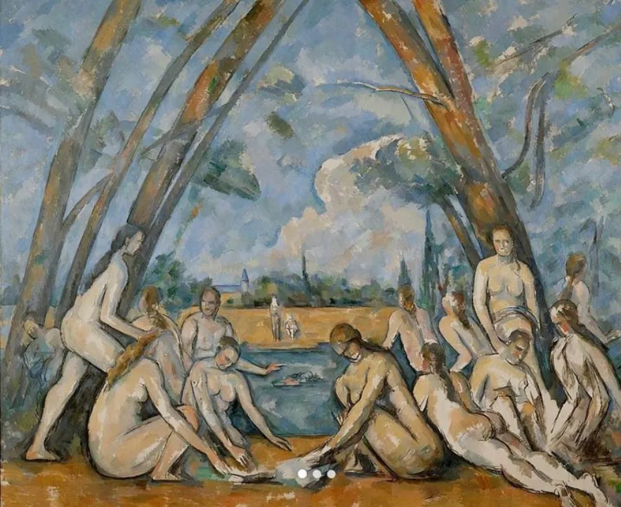 Les grandes baigneuses