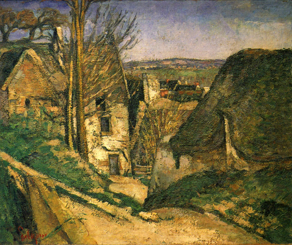 La maison du pendu à Auvers (La maison du suicidé) (1873)