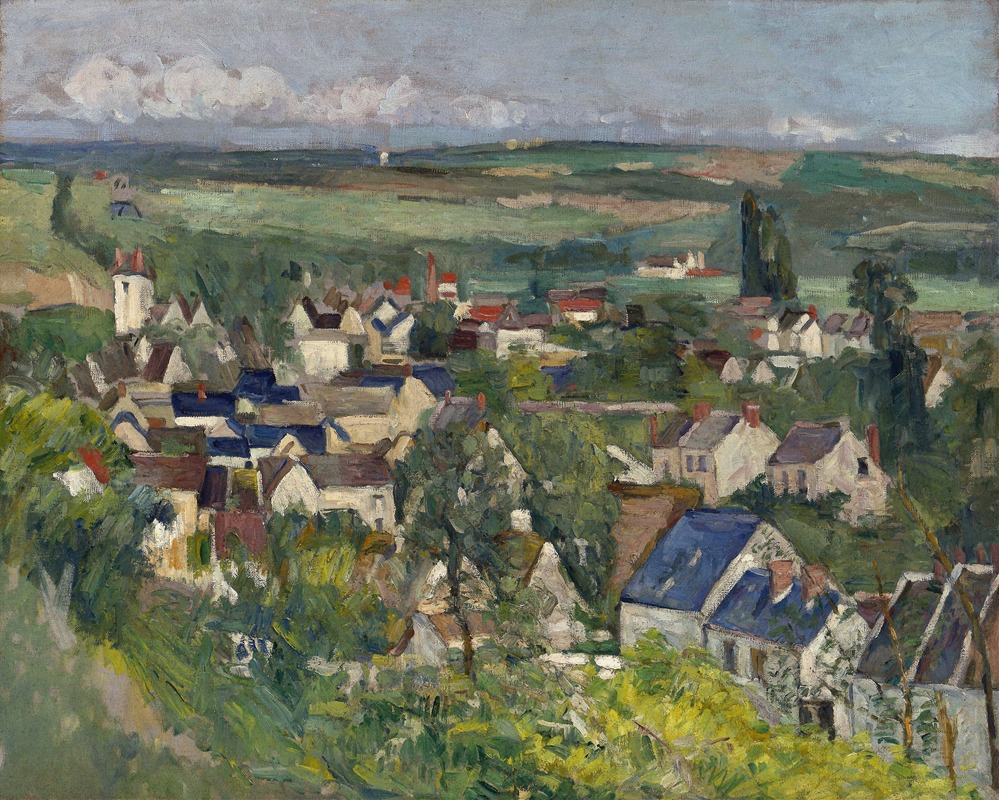 Auvers, vue panoramique (1873) 
