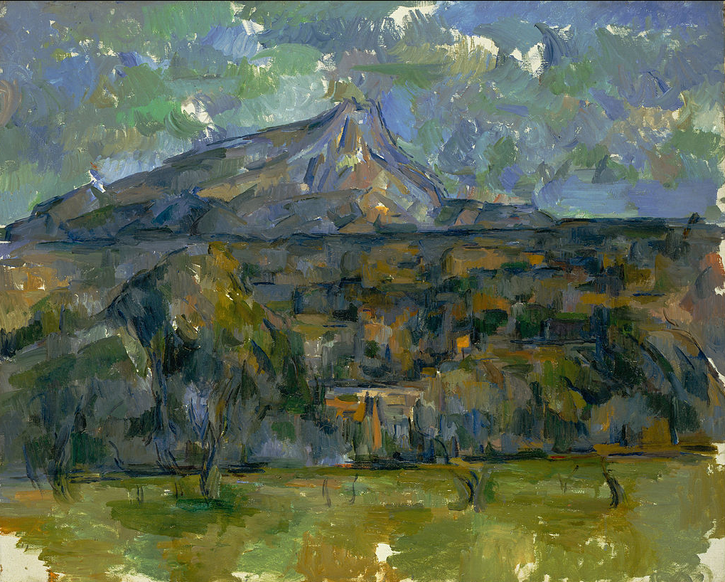 La Montagne Sainte-Victoire vue des Lauves - 1902-1906